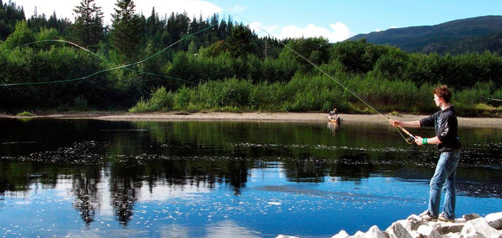 Langnes Camping, Grong Ngoại thất bức ảnh